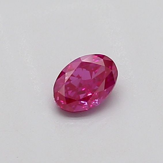Loose Diamond - OVAL 0.31ct Fancy Vivid Pink VS2: Loose Diamond - OVAL 0.31ct Fancy Vivid Pink VS2 Source: This is a real non-mined Diamond that has been grown in a lab Shape: OVAL Carats: 0.31 Color: Fancy Vivid Pink Certification: NONE Video: