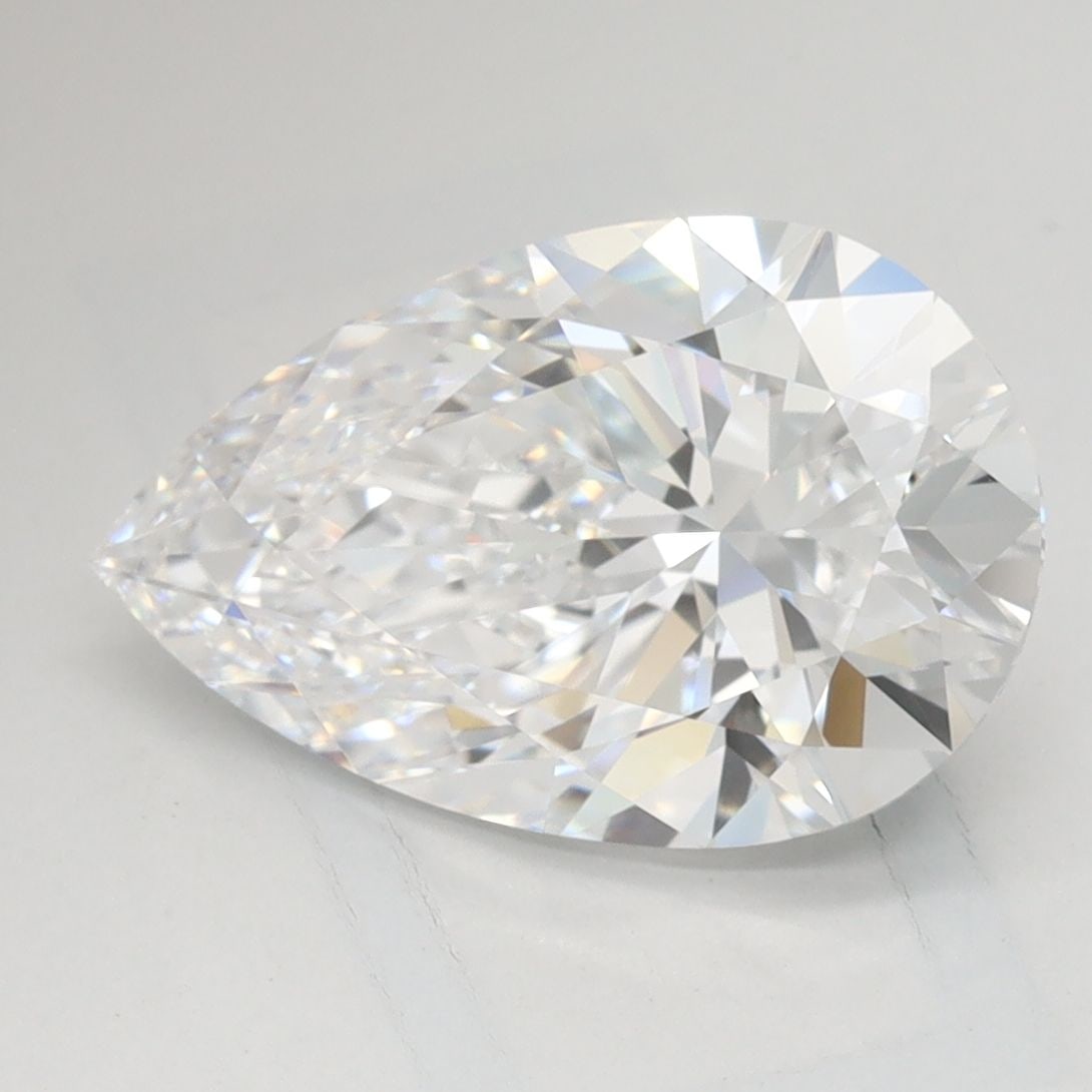 Loose Diamond - PEAR 2.43ct D VVS1: Loose Diamond - PEAR 2.43ct D VVS1 Source: This is a real non-mined Diamond that has been grown in a lab Shape: PEAR Carats: 2.43 Color: D Clarity: VVS1 Certification: GCAL Video: