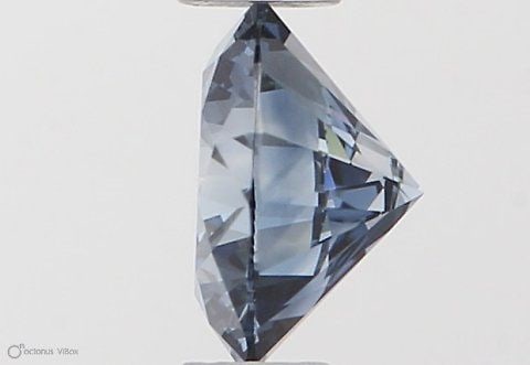 Loose Diamond - ROUND 0.5ct Fancy Vivid Blue VS1 (1 of 1)
