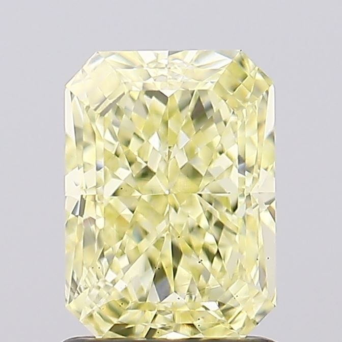 Loose Diamond - RADIANT 1.53ct Fancy Yellow VS2: Loose Diamond - RADIANT 1.53ct Fancy Yellow VS2 Source: This is a real non-mined Diamond that has been grown in a lab Shape: RADIANT Carats: 1.53 Color: Fancy Yellow Certification: IGI Video: