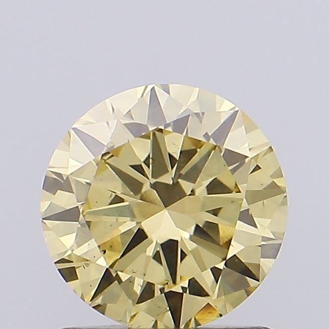 Loose Diamond - ROUND 0.69ct Fancy Vivid Yellow VS2: Loose Diamond - ROUND 0.69ct Fancy Vivid Yellow VS2 Source: This is a real non-mined Diamond that has been grown in a lab Shape: ROUND Carats: 0.69 Color: Fancy Vivid Yellow Certification: NONE Video: