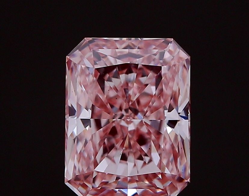 Loose Diamond - RADIANT 1.53ct Fancy Intense Pink VS2: Loose Diamond - RADIANT 1.53ct Fancy Intense Pink VS2 Source: This is a real non-mined Diamond that has been grown in a lab Shape: RADIANT Carats: 1.53 Color: Fancy Intense Pink Certification: IGI Vid