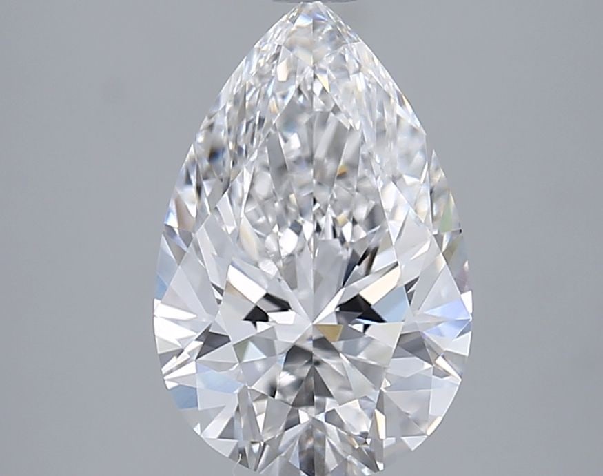 Loose Diamond - PEAR 2.55ct D VVS1: Loose Diamond - PEAR 2.55ct D VVS1 Source: This is a real non-mined Diamond that has been grown in a lab Shape: PEAR Carats: 2.55 Color: D Clarity: VVS1 Certification: IGI Video:
