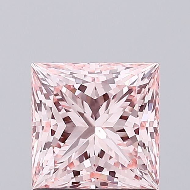 Loose Diamond - PRINCESS 1.15ct Fancy Intense Pink VS2: Loose Diamond - PRINCESS 1.15ct Fancy Intense Pink VS2 Source: This is a real non-mined Diamond that has been grown in a lab Shape: PRINCESS Carats: 1.15 Color: Fancy Intense Pink Certification: IGI V