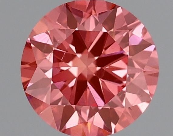 Loose Diamond - ROUND 0.48ct Fancy Vivid Pink SI1: Loose Diamond - ROUND 0.48ct Fancy Vivid Pink SI1 Source: This is a real non-mined Diamond that has been grown in a lab Shape: ROUND Carats: 0.48 Color: Fancy Vivid Pink Certification: IGI Video:
