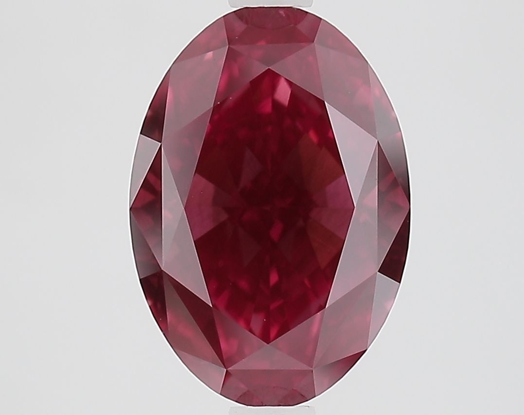 Loose Diamond - OVAL 3.08ct Fancy Vivid Pink VVS2 (1 of 1)