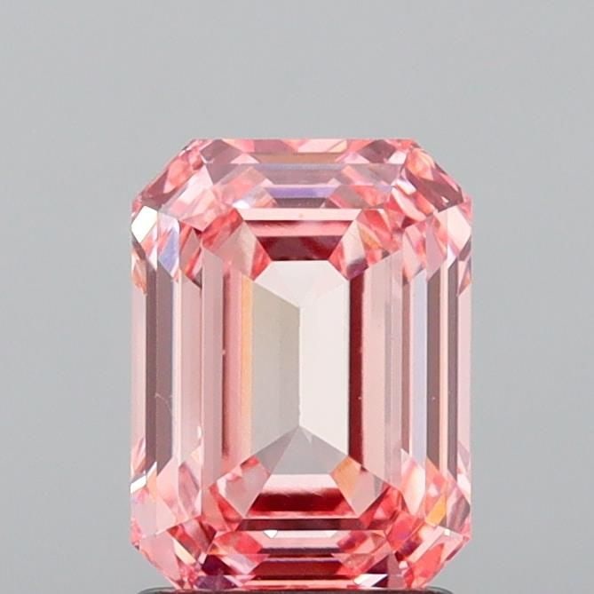 Loose Diamond - EMERALD 2.05ct Fancy Intense Pink VS1 (1 of 1)