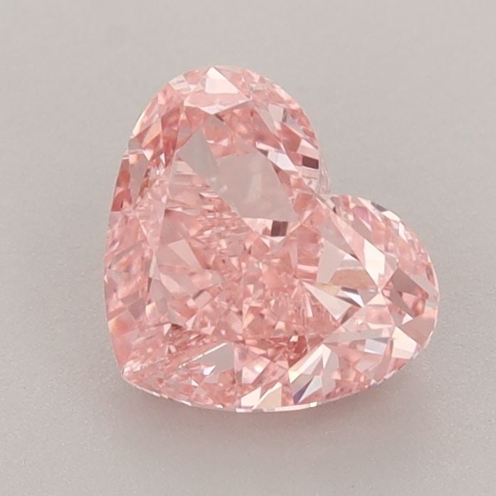 Loose Diamond - HEART 1.29ct Fancy Vivid Pink VS1: Loose Diamond - HEART 1.29ct Fancy Vivid Pink VS1 Source: This is a real non-mined Diamond that has been grown in a lab Shape: HEART Carats: 1.29 Color: Fancy Vivid Pink Certification: IGI Video: