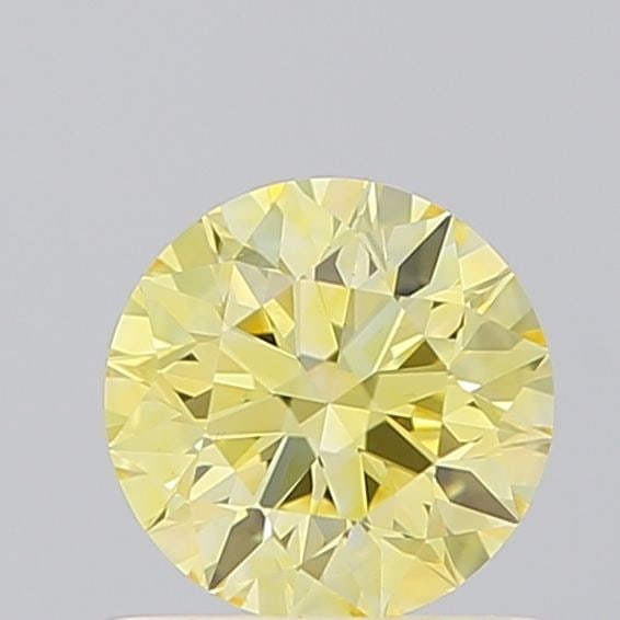 Loose Diamond - ROUND 0.6ct Fancy Vivid Yellow VS1: Loose Diamond - ROUND 0.6ct Fancy Vivid Yellow VS1 Source: This is a real non-mined Diamond that has been grown in a lab Shape: ROUND Carats: 0.6 Color: Fancy Vivid Yellow Certification: IGI Video: