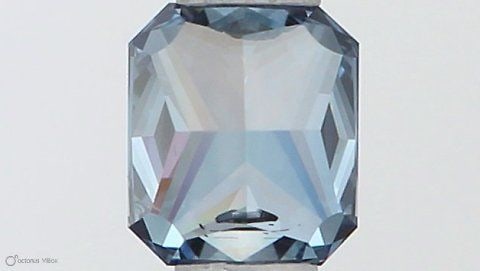 Loose Diamond - RADIANT 0.33ct Fancy Vivid Blue SI2 (1 of 1)