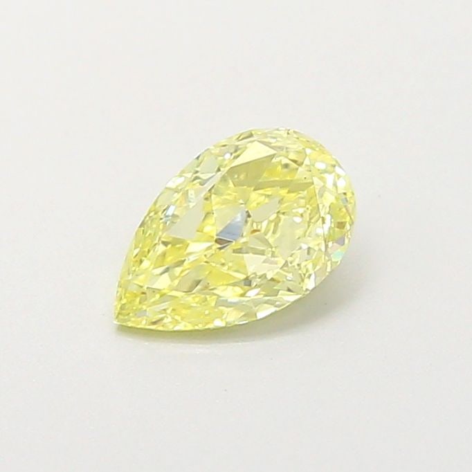 Loose Diamond - PEAR 0.56ct Fancy Intense Yellow VS1: Loose Diamond - PEAR 0.56ct Fancy Intense Yellow VS1 Source: This is a real non-mined Diamond that has been grown in a lab Shape: PEAR Carats: 0.56 Color: Fancy Intense Yellow Certification: IGI Video