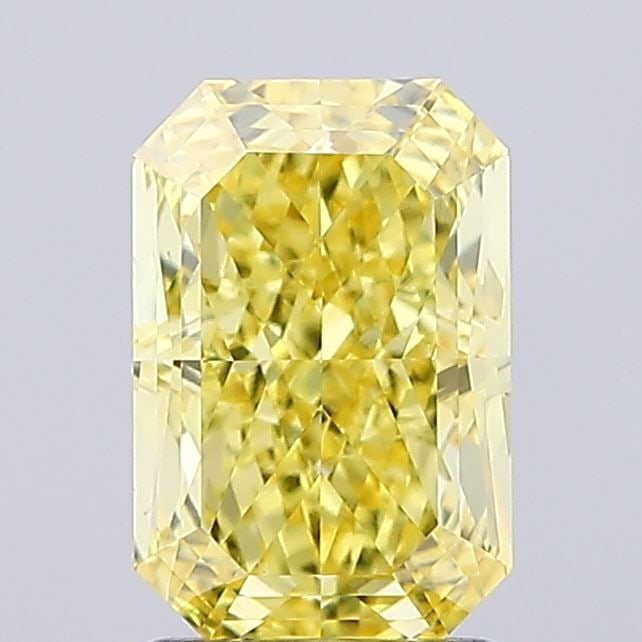Loose Diamond - RADIANT 2.21ct Fancy Intense Yellow VVS2: Loose Diamond - RADIANT 2.21ct Fancy Intense Yellow VVS2 Source: This is a real non-mined Diamond that has been grown in a lab Shape: RADIANT Carats: 2.21 Color: Fancy Intense Yellow Certification: IG