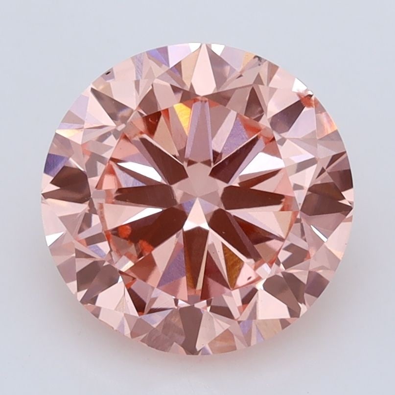 Loose Diamond - ROUND 3.0ct Fancy Intense Pink VS2: Loose Diamond - ROUND 3.0ct Fancy Intense Pink VS2 Source: This is a real non-mined Diamond that has been grown in a lab Shape: ROUND Carats: 3.0 Color: Fancy Intense Pink Certification: IGI 