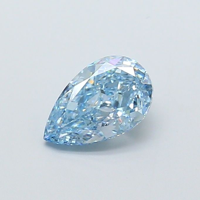 Loose Diamond - PEAR 1.57ct Fancy Vivid Blue VVS2: Loose Diamond - PEAR 1.57ct Fancy Vivid Blue VVS2 Source: This is a real non-mined Diamond that has been grown in a lab Shape: PEAR Carats: 1.57 Color: Fancy Vivid Blue Certification: IGI Video: