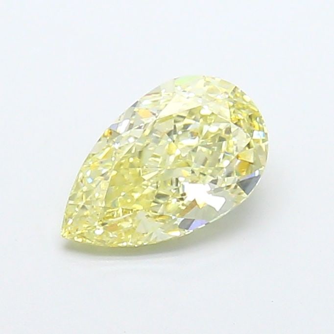 Loose Diamond - PEAR 1.41ct Fancy Light Yellow VS1: Loose Diamond - PEAR 1.41ct Fancy Light Yellow VS1 Source: This is a real non-mined Diamond that has been grown in a lab Shape: PEAR Carats: 1.41 Color: Fancy Light Yellow Certification: IGI Video: