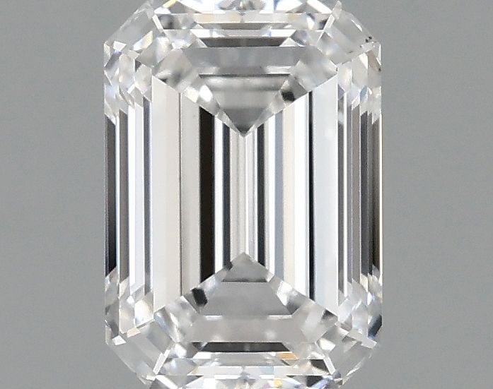 Loose Diamond - EMERALD 0.96ct D VS1: Loose Diamond - EMERALD 0.96ct D VS1 Source: This is a real non-mined Diamond that has been grown in a lab Shape: EMERALD Carats: 0.96 Color: D Clarity: VS1 Certification: IGI Video: