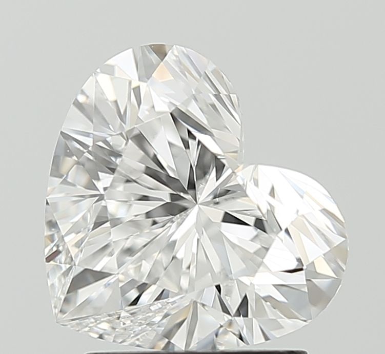 Loose Diamond - HEART 2.01ct D VS1: Loose Diamond - HEART 2.01ct D VS1 Source: This is a real non-mined Diamond that has been grown in a lab Shape: HEART Carats: 2.01 Color: D Clarity: VS1 Certification: IGI Video: