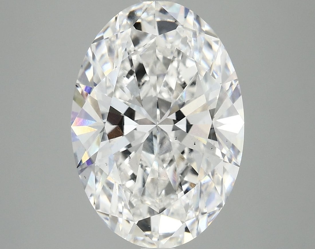 Loose Diamond - OVAL 5.1ct E SI1: Loose Diamond - OVAL 5.1ct E SI1 Source: This is a real non-mined Diamond that has been grown in a lab Shape: OVAL Carats: 5.1 Color: E Clarity: SI1 Certification: IGI Video: