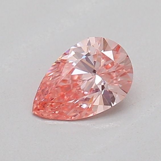 Loose Diamond - PEAR 0.19ct Fancy Vivid Pink VS2: Loose Diamond - PEAR 0.19ct Fancy Vivid Pink VS2 Source: This is a real non-mined Diamond that has been grown in a lab Shape: PEAR Carats: 0.19 Color: Fancy Vivid Pink Certification: IGI Video:
