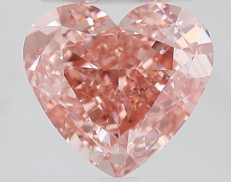 Loose Diamond - HEART 3.0ct Fancy Vivid Pink VS1: Loose Diamond - HEART 3.0ct Fancy Vivid Pink VS1 Source: This is a real non-mined Diamond that has been grown in a lab Shape: HEART Carats: 3.0 Color: Fancy Vivid Pink Certification: IGI Video: