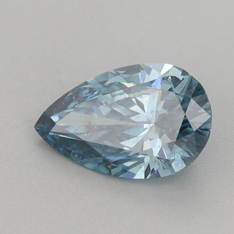 Loose Diamond - PEAR 0.93ct Fancy Vivid Blue SI2: Loose Diamond - PEAR 0.93ct Fancy Vivid Blue SI2 Source: This is a real non-mined Diamond that has been grown in a lab Shape: PEAR Carats: 0.93 Color: Fancy Vivid Blue Certification: IGI Video: