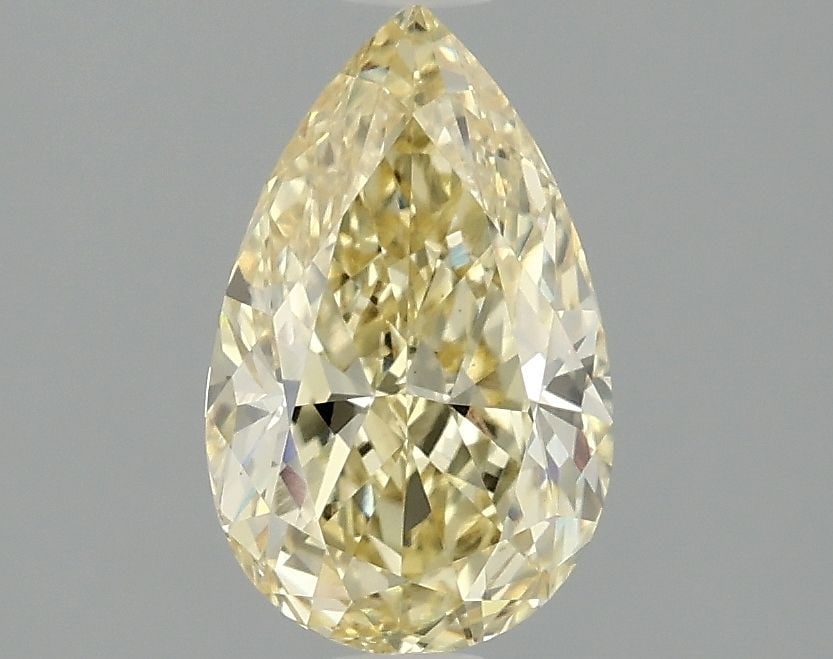 Loose Diamond - PEAR 1.57ct Fancy Intense Yellow VS1: Loose Diamond - PEAR 1.57ct Fancy Intense Yellow VS1 Source: This is a real non-mined Diamond that has been grown in a lab Shape: PEAR Carats: 1.57 Color: Fancy Intense Yellow Certification: IGI Video