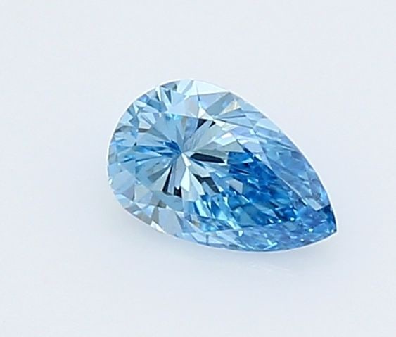 Loose Diamond - PEAR 0.29ct Fancy Vivid Blue VS2: Loose Diamond - PEAR 0.29ct Fancy Vivid Blue VS2 Source: This is a real non-mined Diamond that has been grown in a lab Shape: PEAR Carats: 0.29 Color: Fancy Vivid Blue Certification: IGI Video: