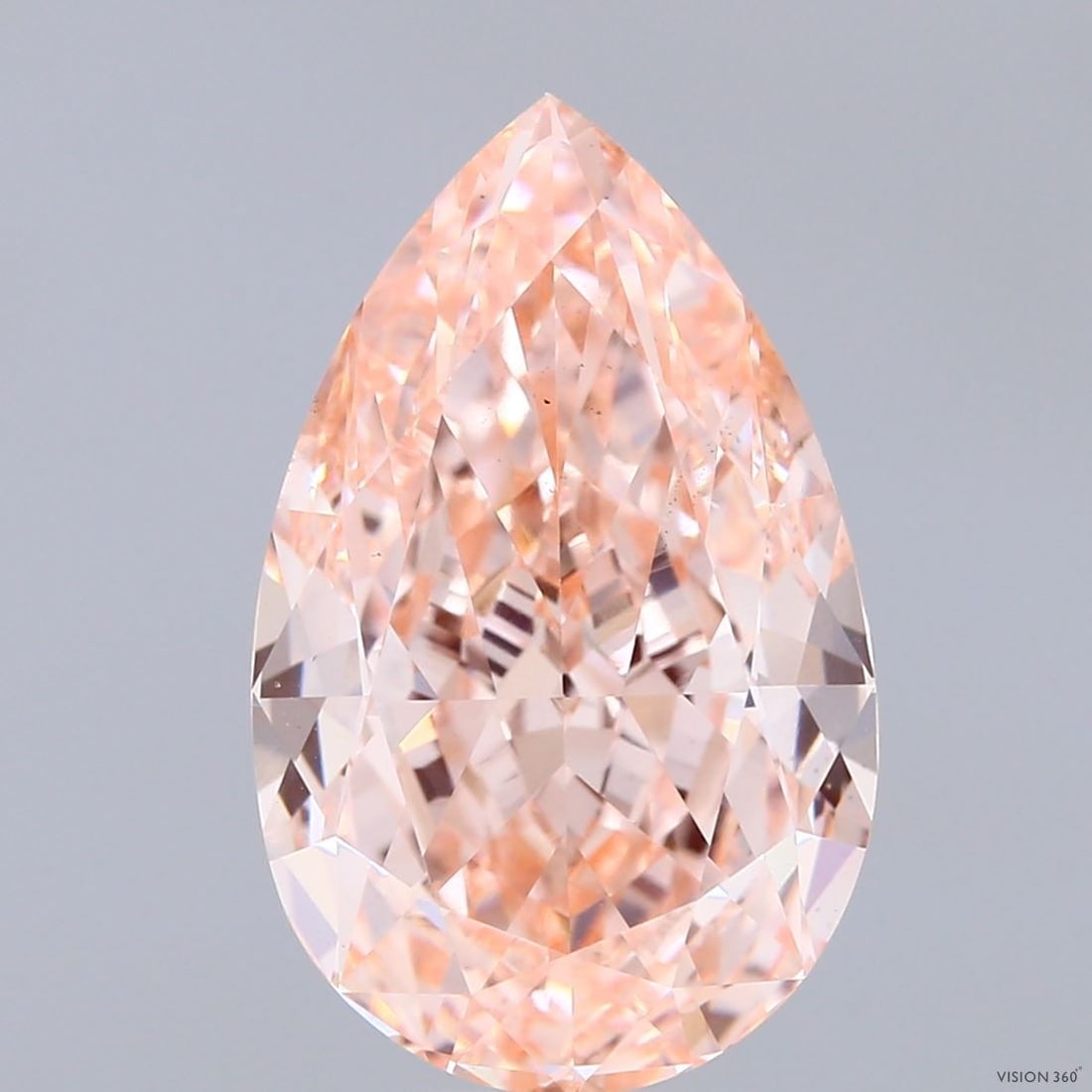 Loose Diamond - PEAR 7.06ct Fancy Intense Pink VS2: Loose Diamond - PEAR 7.06ct Fancy Intense Pink VS2 Source: This is a real non-mined Diamond that has been grown in a lab Shape: PEAR Carats: 7.06 Color: Fancy Intense Pink Certification: IGI Video: