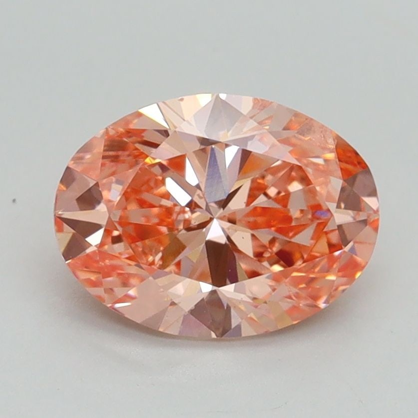 Loose Diamond - OVAL 1.5ct Fancy Intense Pink SI1: Loose Diamond - OVAL 1.5ct Fancy Intense Pink SI1 Source: This is a real non-mined Diamond that has been grown in a lab Shape: OVAL Carats: 1.5 Color: Fancy Intense Pink Certification: IGI Video: