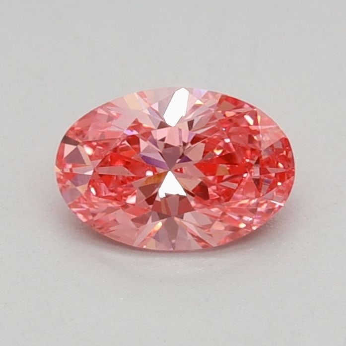 Loose Diamond - OVAL 0.36ct Fancy Vivid Pink VS1: Loose Diamond - OVAL 0.36ct Fancy Vivid Pink VS1 Source: This is a real non-mined Diamond that has been grown in a lab Shape: OVAL Carats: 0.36 Color: Fancy Vivid Pink Certification: IGI Video: