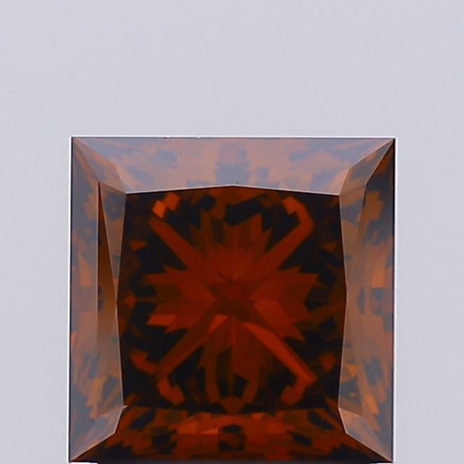 Loose Diamond - PRINCESS 1.54ct Fancy Deep Orange VVS2 (1 of 1)