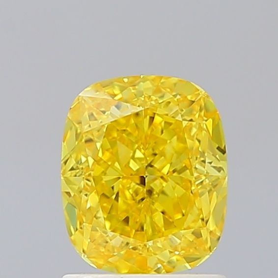 Loose Diamond - CUSHION BRILLIANT 1.51ct Fancy Vivid Yellow VVS1: Loose Diamond - CUSHION BRILLIANT 1.51ct Fancy Vivid Yellow VVS1 Source: This is a real non-mined Diamond that has been grown in a lab Shape: CUSHION BRILLIANT Carats: 1.51 Color: Fancy Vivid Yellow C