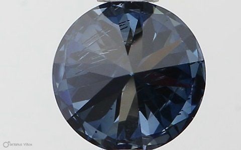 Loose Diamond - ROUND 0.54ct Fancy Vivid Blue SI2 (1 of 1)