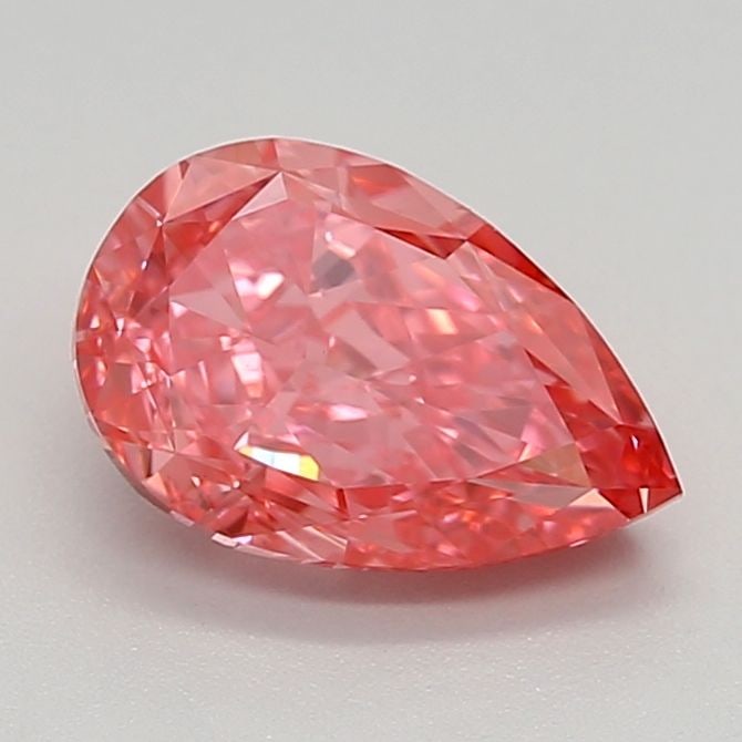 Loose Diamond - PEAR 1.34ct Fancy Vivid Pink VS1: Loose Diamond - PEAR 1.34ct Fancy Vivid Pink VS1 Source: This is a real non-mined Diamond that has been grown in a lab Shape: PEAR Carats: 1.34 Color: Fancy Vivid Pink Certification: IGI Video: