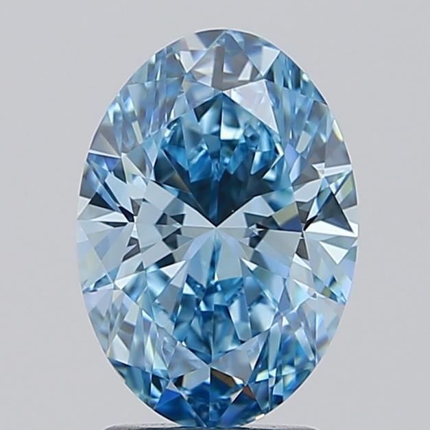 Loose Diamond - OVAL 2.0ct Fancy Vivid Blue VVS2: Loose Diamond - OVAL 2.0ct Fancy Vivid Blue VVS2 Source: This is a real non-mined Diamond that has been grown in a lab Shape: OVAL Carats: 2.0 Color: Fancy Vivid Blue Certification: IGI Video: