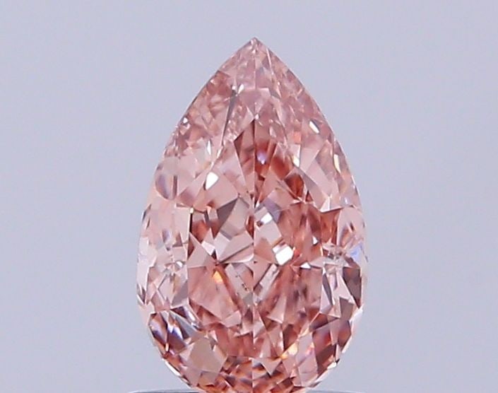 Loose Diamond - PEAR 1.05ct Fancy Intense Brown Pink VS1: Loose Diamond - PEAR 1.05ct Fancy Intense Brown Pink VS1 Source: This is a real non-mined Diamond that has been grown in a lab Shape: PEAR Carats: 1.05 Color: Fancy Intense Brown Pink Certification: