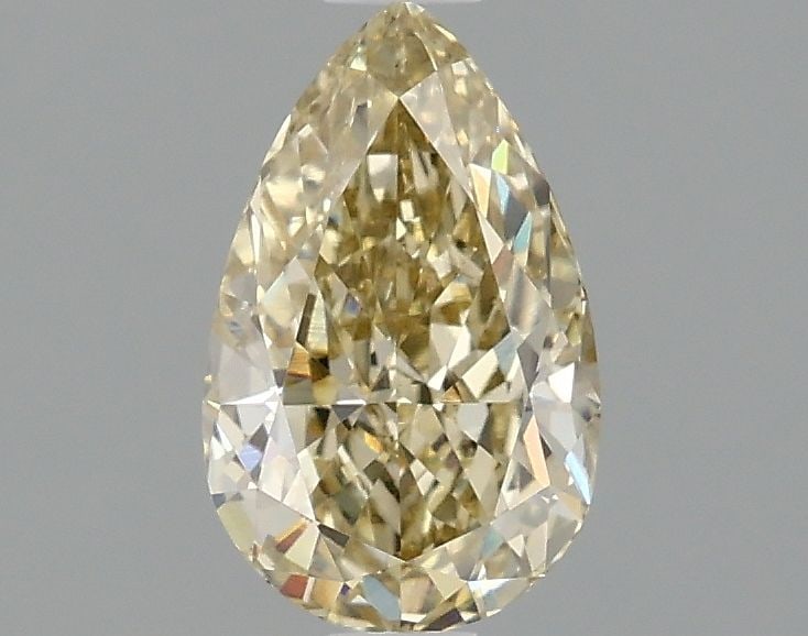 Loose Diamond - PEAR 1.06ct Fancy Yellow VS1: Loose Diamond - PEAR 1.06ct Fancy Yellow VS1 Source: This is a real non-mined Diamond that has been grown in a lab Shape: PEAR Carats: 1.06 Color: Fancy Yellow Certification: IGI Video: Video Link