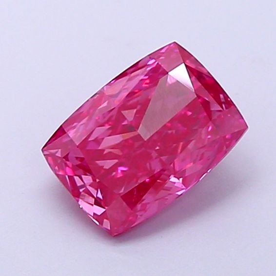 Loose Diamond - CUSHION MODIFIED 1.16ct Fancy Vivid Pink VS2: Loose Diamond - CUSHION MODIFIED 1.16ct Fancy Vivid Pink VS2 Source: This is a real non-mined Diamond that has been grown in a lab Shape: CUSHION MODIFIED Carats: 1.16 Color: Fancy Vivid Pink Certific