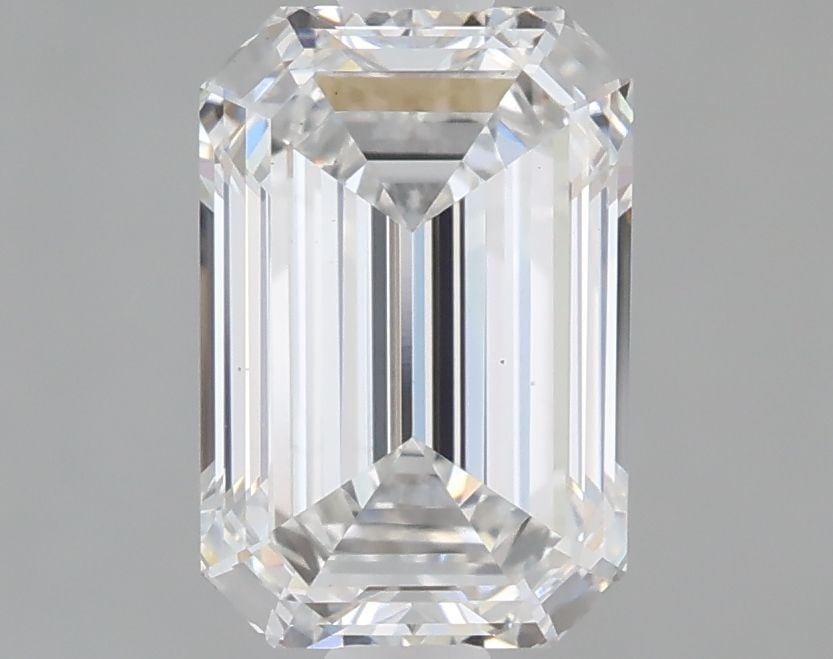 Loose Diamond - EMERALD 1.59ct E VS1: Loose Diamond - EMERALD 1.59ct E VS1 Source: This is a real non-mined Diamond that has been grown in a lab Shape: EMERALD Carats: 1.59 Color: E Clarity: VS1 Certification: IGI Video: