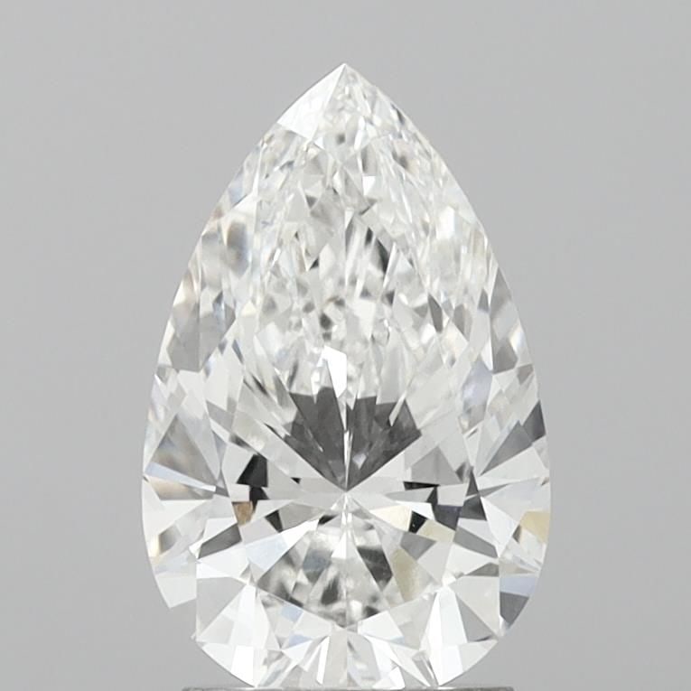 Loose Diamond - PEAR 2.3ct F VVS2: Loose Diamond - PEAR 2.3ct F VVS2 Source: This is a real non-mined Diamond that has been grown in a lab Shape: PEAR Carats: 2.3 Color: F Clarity: VVS2 Certification: IGI Video: