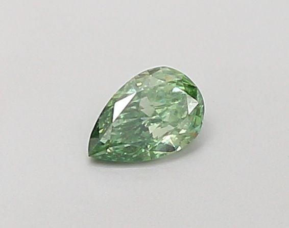Loose Diamond - PEAR 0.18ct Fancy Vivid Green VS2: Loose Diamond - PEAR 0.18ct Fancy Vivid Green VS2 Source: This is a real non-mined Diamond that has been grown in a lab Shape: PEAR Carats: 0.18 Color: Fancy Vivid Green Certification: IGI Video: