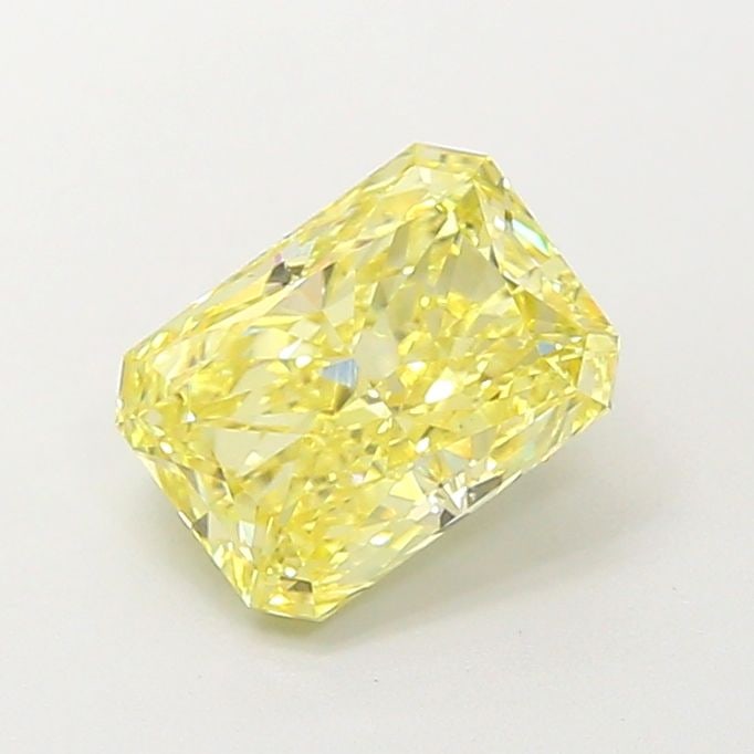 Loose Diamond - RADIANT 1.67ct Fancy Intense Yellow VVS2: Loose Diamond - RADIANT 1.67ct Fancy Intense Yellow VVS2 Source: This is a real non-mined Diamond that has been grown in a lab Shape: RADIANT Carats: 1.67 Color: Fancy Intense Yellow Certification: IG