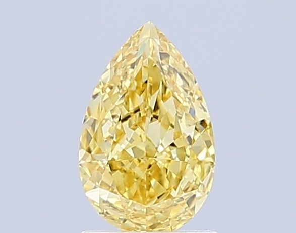 Loose Diamond - PEAR 1.37ct Fancy Vivid Yellow VVS2: Loose Diamond - PEAR 1.37ct Fancy Vivid Yellow VVS2 Source: This is a real non-mined Diamond that has been grown in a lab Shape: PEAR Carats: 1.37 Color: Fancy Vivid Yellow Certification: IGI Video: