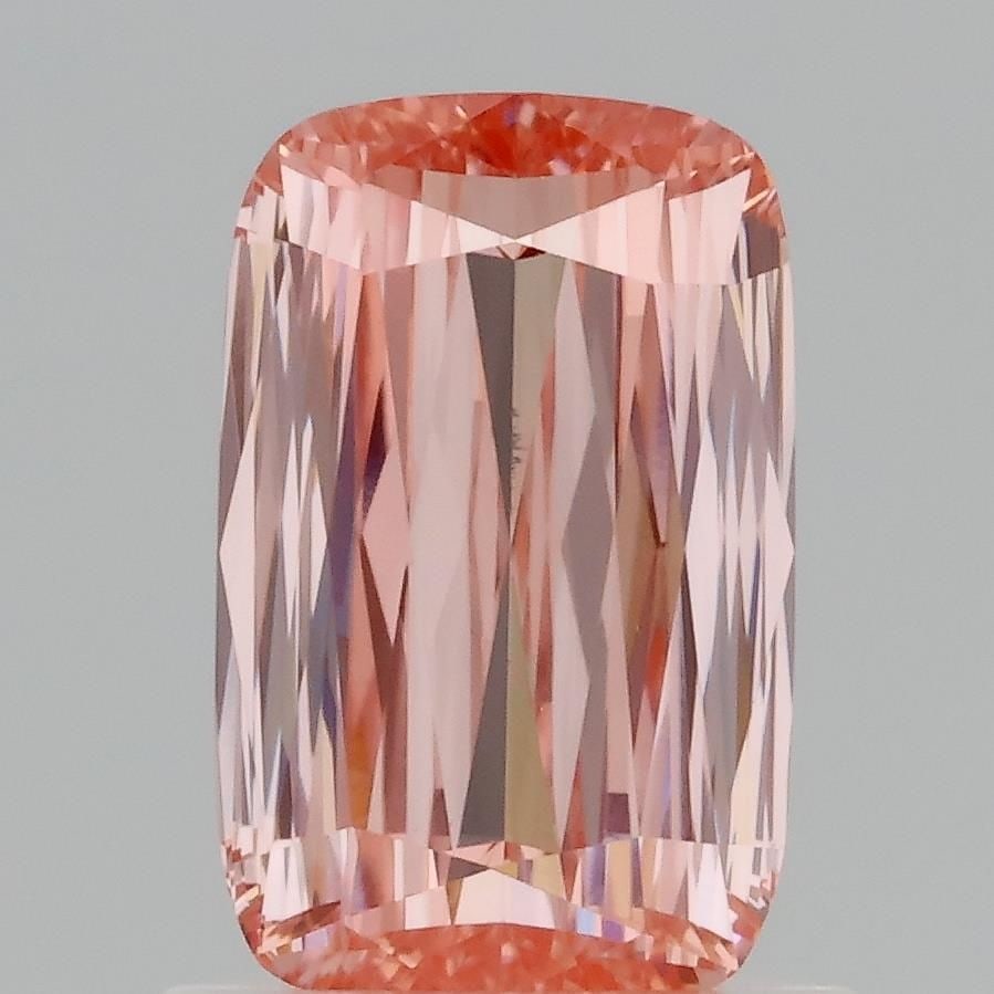 Loose Diamond - CUSHION MODIFIED 1.03ct Fancy Intense Pink VVS2: Loose Diamond - CUSHION MODIFIED 1.03ct Fancy Intense Pink VVS2 Source: This is a real non-mined Diamond that has been grown in a lab Shape: CUSHION MODIFIED Carats: 1.03 Color: Fancy Intense Pink Cer