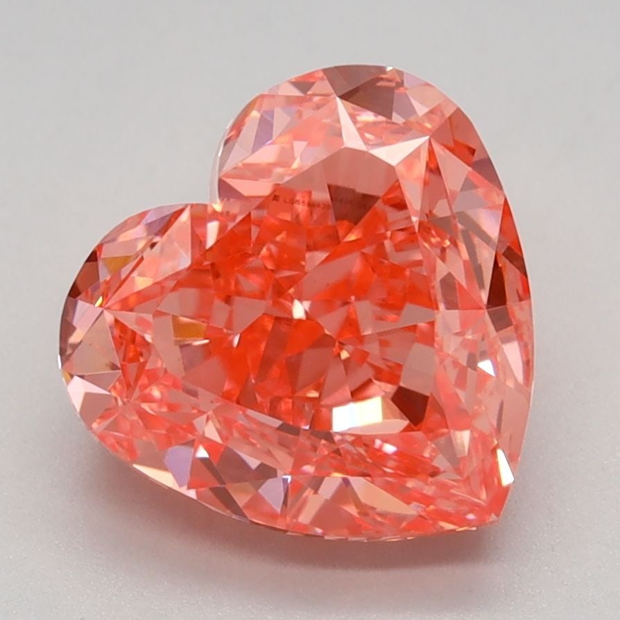 Loose Diamond - HEART 2.83ct Fancy Vivid Pink VVS2 (1 of 1)