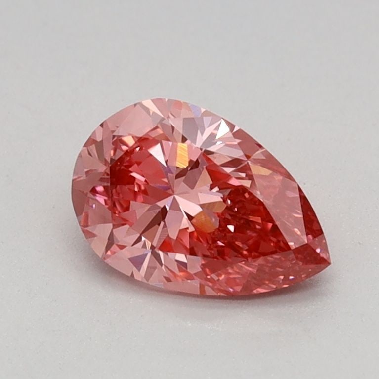 Loose Diamond - PEAR 0.51ct Fancy Vivid Pink VS1: Loose Diamond - PEAR 0.51ct Fancy Vivid Pink VS1 Source: This is a real non-mined Diamond that has been grown in a lab Shape: PEAR Carats: 0.51 Color: Fancy Vivid Pink Certification: IGI Video: