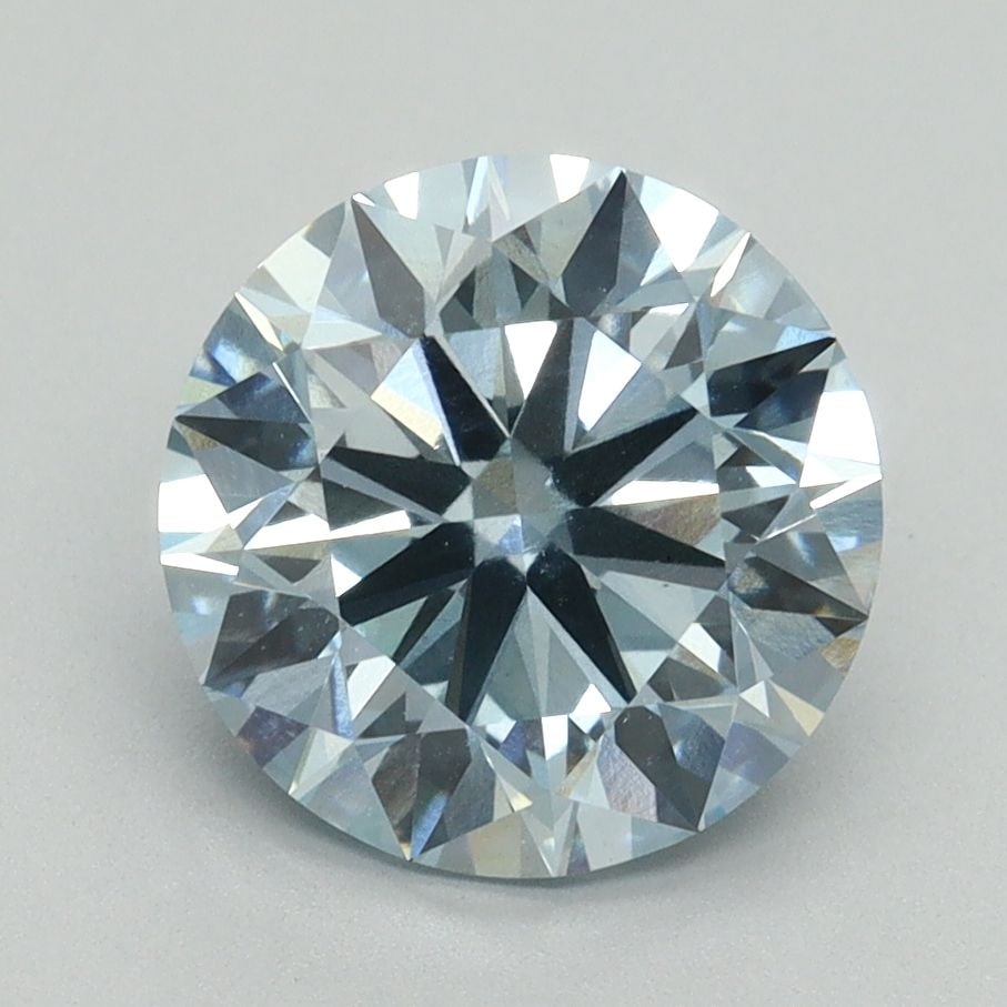Loose Diamond - ROUND 2.58ct Fancy Intense Blue VS2: Loose Diamond - ROUND 2.58ct Fancy Intense Blue VS2 Source: This is a real non-mined Diamond that has been grown in a lab Shape: ROUND Carats: 2.58 Color: Fancy Intense Blue Certification: IGI Video: