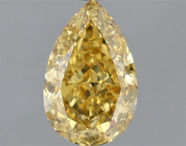 Loose Diamond - PEAR 2.75ct Fancy Vivid Yellow VVS2: Loose Diamond - PEAR 2.75ct Fancy Vivid Yellow VVS2 Source: This is a real non-mined Diamond that has been grown in a lab Shape: PEAR Carats: 2.75 Color: Fancy Vivid Yellow Certification: IGI Video: