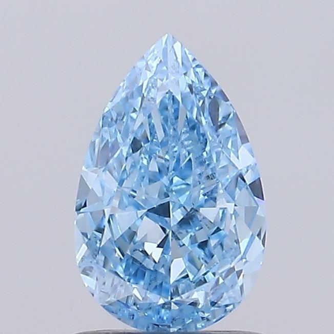 Loose Diamond - PEAR 1.0ct Fancy Vivid Blue VS1: Loose Diamond - PEAR 1.0ct Fancy Vivid Blue VS1 Source: This is a real non-mined Diamond that has been grown in a lab Shape: PEAR Carats: 1.0 Color: Fancy Vivid Blue Certification: IGI Video: