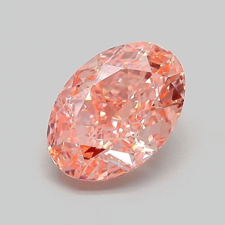 Loose Diamond - OVAL 1.85ct Fancy Vivid Pink VVS2: Loose Diamond - OVAL 1.85ct Fancy Vivid Pink VVS2 Source: This is a real non-mined Diamond that has been grown in a lab Shape: OVAL Carats: 1.85 Color: Fancy Vivid Pink Certification: IGI Video:
